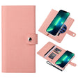 For iPhone 13 Pro ViLi GHB-C Series RFID MagSafe Magnetic Flip Leather Phone Case(Pink) - iPhone 13 Pro Cases by ViLi | Online Shopping South Africa | PMC TechLife | Buy Now Pay Later Mobicred