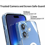 For iPhone 16 Pro ViLi MAG-C Series MagSafe Magnetic PC + TPU Phone Case(Transparent)