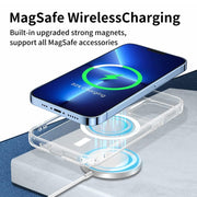 For iPhone 16 ViLi MAG-C Series MagSafe Magnetic PC + TPU Phone Case(Transparent)