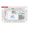 For iPhone 13 Pro MaAnt Double-sided Screw Positioning Flexible Soft Magnetic Pad - Magnetic Screws Mat by MaAnt | Online Shopping South Africa | PMC TechLife | Buy Now Pay Later Mobicred