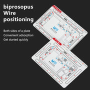 For iPhone 13 Pro Max MaAnt Double-sided Screw Positioning Flexible Soft Magnetic Pad