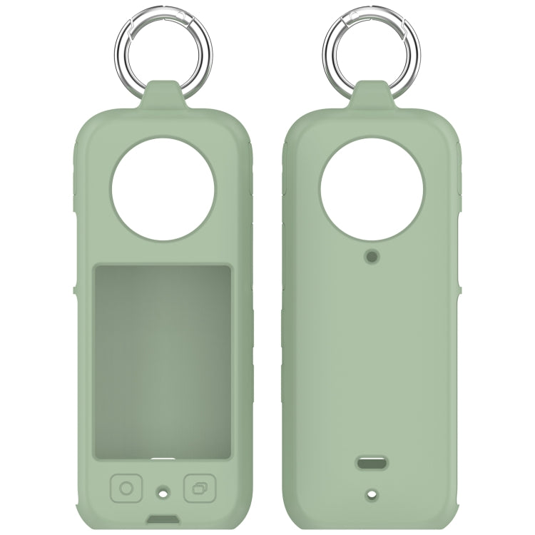For Insta 360 X4 Portable Silicone Protective Case(Ice Green) - Case & Bags by PMC TechLife | Online Shopping South Africa | PMC TechLife | Buy Now Pay Later Mobicred