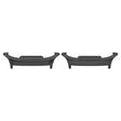 For Samsung Galaxy Watch Ultra 47mm 1 Pair 22mm Zinc Alloy Metal Watch Band Connector(Black) - Watch Bands by PMc TechLife | Online Shopping South Africa | PMc TechLife | Buy Now Pay Later Mobicred
