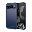 For Google Pixel 9 Pro XL Carbon Fiber Brushed Texture TPU Phone Case(Blue) - Google Cases by PMC TechLife | Online Shopping South Africa | PMC TechLife | Buy Now Pay Later Mobicred