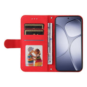For Redmi K70 Ultra Skin Feel Life Tree Metal Button Leather Phone Case(Red)