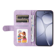 For Redmi K70 Ultra Skin Feel Life Tree Metal Button Leather Phone Case(Purple)