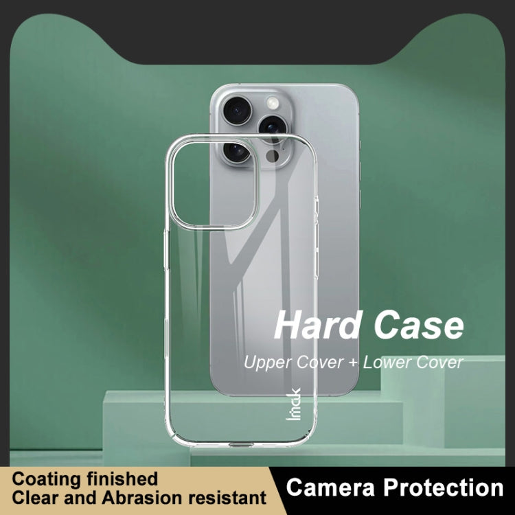 For iPhone 16 Pro Max IMAK Wing II Wear-resisting Crystal Phone Case