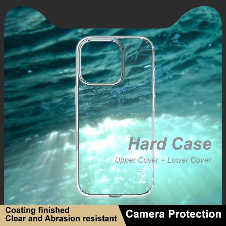 For iPhone 16 Pro IMAK Wing II Wear-resisting Crystal Phone Case - iPhone 16 Pro Cases by imak | Online Shopping South Africa | PMC TechLife | Buy Now Pay Later Mobicred