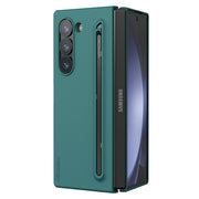 For Samsung Galaxy Z Fold6 5G NILLKIN Flex Pure PC + Liquid Silicone Phone Case with S Pen(Green)