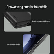 For Samsung Galaxy Z Fold6 5G NILLKIN Flex Pure PC + Liquid Silicone Phone Case with S Pen(Black)