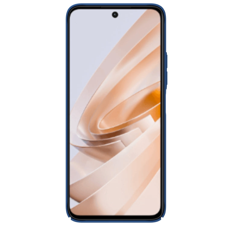 For Xiaomi Poco M6 4G NILLKIN Black Mirror Series Camshield PC Phone Case(Blue)