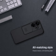 For Xiaomi Poco M6 4G NILLKIN Black Mirror Series Camshield PC Phone Case(Blue)