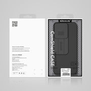 For Xiaomi Poco M6 4G NILLKIN Black Mirror Series Camshield PC Phone Case(Blue)
