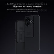 For Xiaomi Poco M6 4G NILLKIN Black Mirror Series Camshield PC Phone Case(Black)