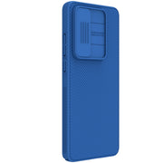 For OnePlus Nord CE4 Lite / OPPO K12x NILLKIN Black Mirror Series Camshield PC Phone Case(Blue)