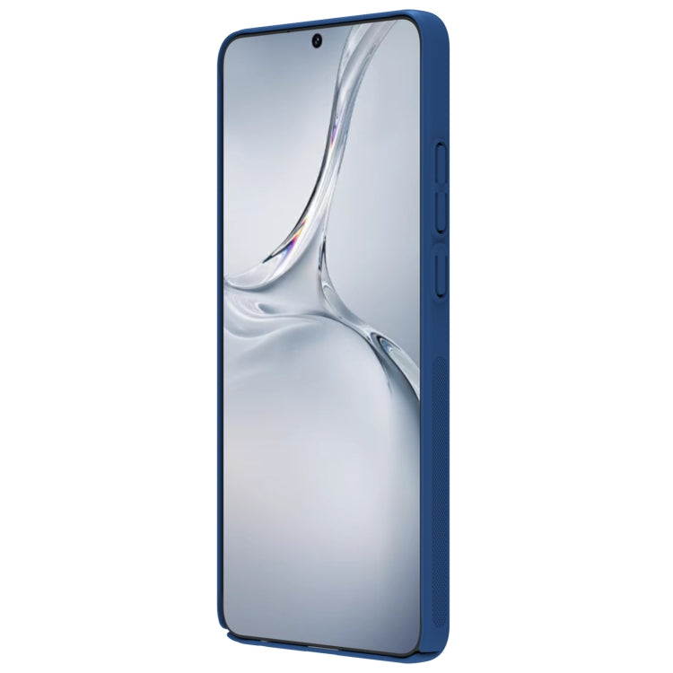For OnePlus Nord CE4 Lite / OPPO K12x NILLKIN Black Mirror Series Camshield PC Phone Case(Blue)