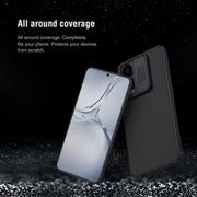 For OnePlus Nord CE4 Lite / OPPO K12x NILLKIN Black Mirror Series Camshield PC Phone Case(Blue)