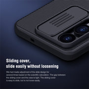 For OnePlus Nord CE4 Lite / OPPO K12x NILLKIN Black Mirror Series Camshield PC Phone Case(Blue)
