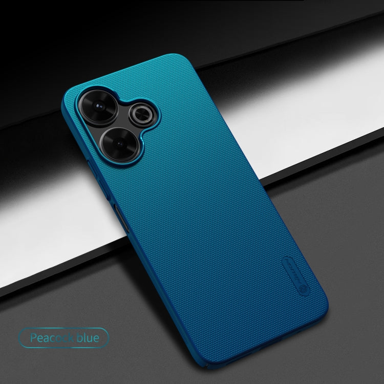 For Redmi Note 13R 5G / 13 4G NILLKIN Frosted PC Phone Case(Black)