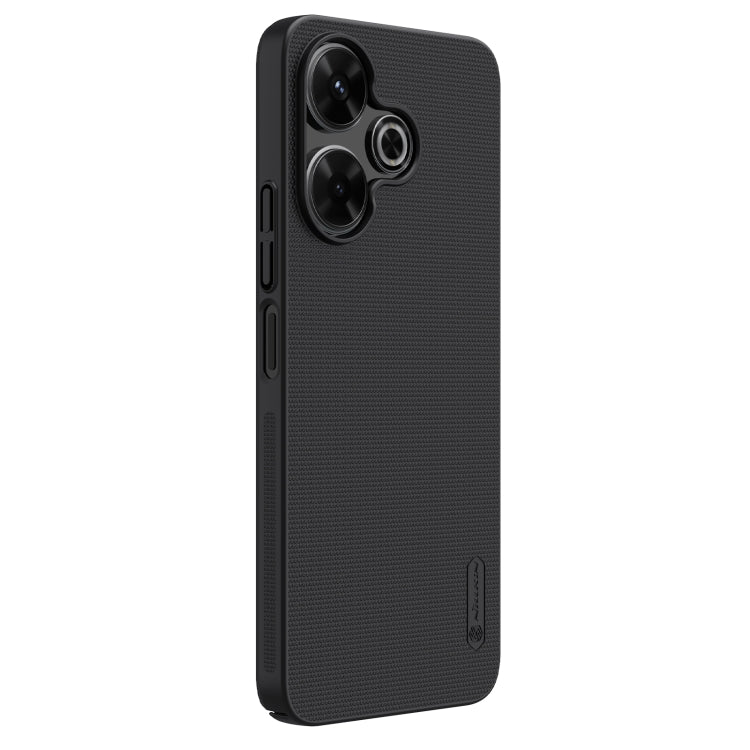 For Xiaomi Poco M6 4G NILLKIN Frosted PC Phone Case(Black)