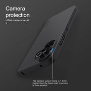 For Xiaomi Poco M6 4G NILLKIN Frosted PC Phone Case(Blue)