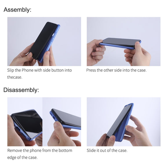 For Xiaomi Poco M6 4G NILLKIN Frosted PC Phone Case(Blue)