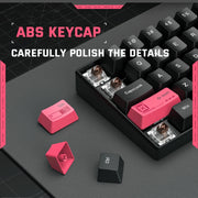ONIKUMA G55 61 Keys RGB Colorful Lighting Wired Gaming Mechanical Keyboard(Black)