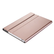 A500 For Samsung Galaxy Tab A7 T500/T505 10.4 inch 2020 Detachable Bluetooth Keyboard Ultrathin Horizontal Flip Leather Tablet Case with Holder & Elastic Band(Rose Gold)