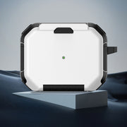 For AirPods Pro 2 Phone Holder Design Earbuds Box Protective Case(White)