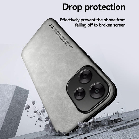 For Redmi K70 Ultra Skin Feel Magnetic Leather Back Phone Case(Green)