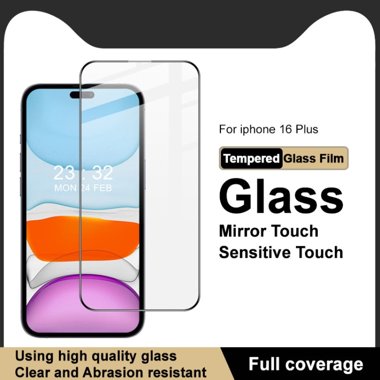 For iPhone 16 Plus imak 9H Surface Hardness Full Screen Tempered Glass Film Pro+ Series - iPhone 16 Plus Tempered Glass by imak | Online Shopping South Africa | PMC TechLife | Buy Now Pay Later Mobicred