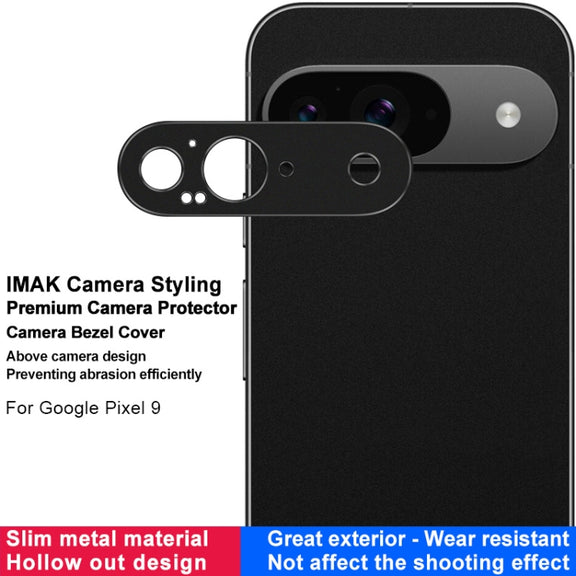 For Google Pixel 9 IMAK Metal Camera Lens Protector Cover