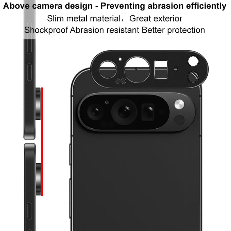 For Google Pixel 9 Pro XL IMAK Metal Camera Lens Protector Cover