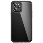 For iPhone 12 / 12 Pro RedPepper Shockproof Dust-proof Life Water-resistant Phone Case(Transparent)