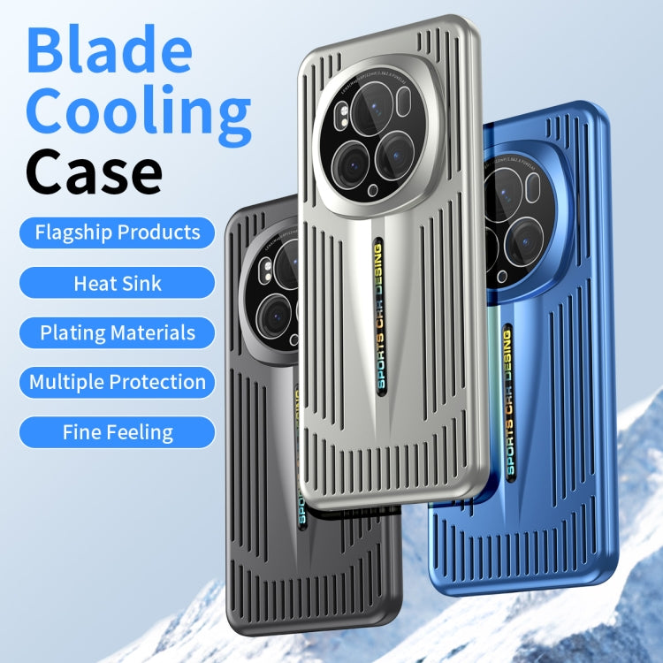 For Honor Magic6 Pro Blade Cooling PC Full Coverage Phone Case(Dark Purple)