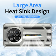 For Honor Magic6 Pro Blade Cooling PC Full Coverage Phone Case(Titanium Silver)