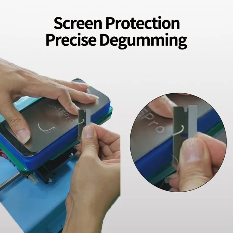 WYLIE LCD Display Screen Glue Removal Protection Board For iPhone 15 Plus / 15 Pro Max