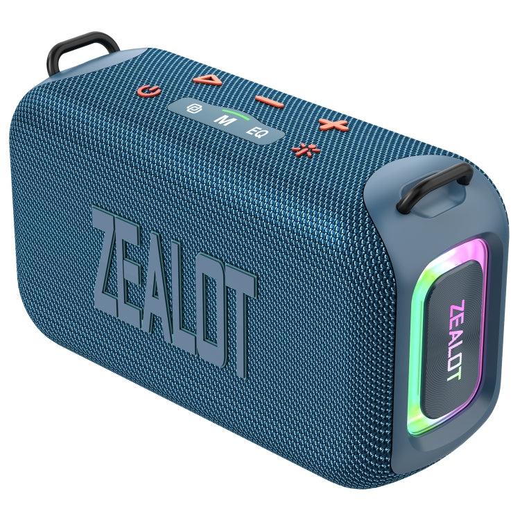 Zealot S85 50W Outdoor Waterproof Portable Bluetooth Speaker(Blue) - free shipping - PMC Jewellery - Order now!