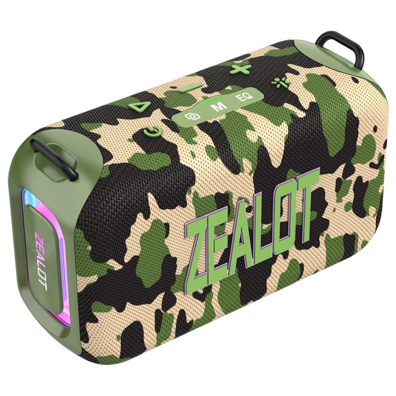 Zealot S85 50W Outdoor Water-resistant Portable Bluetooth Speaker(Camouflage)