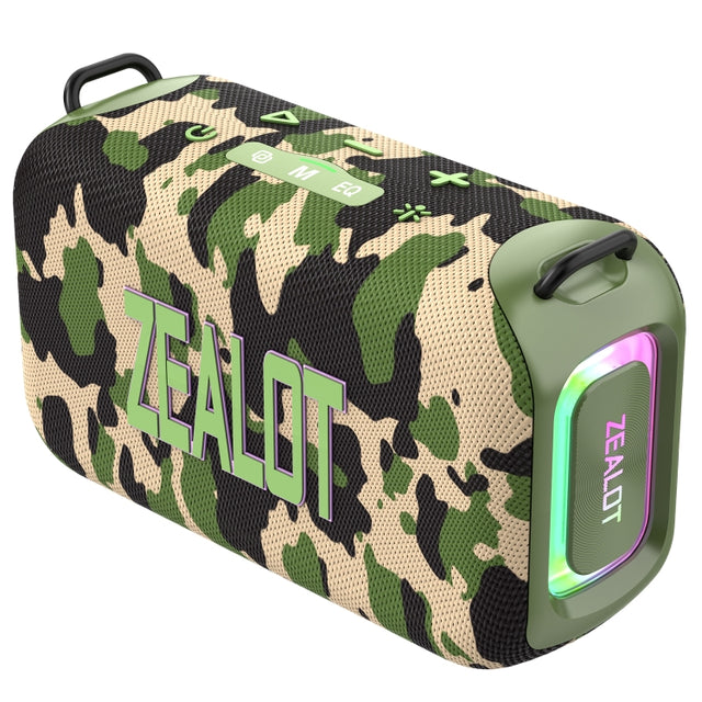 Zealot S85 50W Outdoor Water-resistant Portable Bluetooth Speaker(Camouflage)