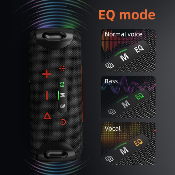 Zealot S85 50W Outdoor Water-resistant Portable Bluetooth Speaker(Grey)