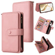 For Honor 200 Skin Feel Multi Card Slots Zipper Wallet Leather Phone Case(Pink) - Honor Cases by PMC TechLife | Online Shopping South Africa | PMC TechLife | Buy Now Pay Later Mobicred