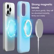 For iPhone 16 Plus Jelly Liquid Silicone MagSafe Magnetic Phone Case(Grey)
