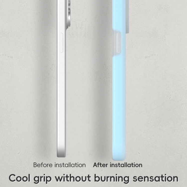 For iPhone 16 Pro Jelly Liquid Silicone MagSafe Magnetic Phone Case(Yellow) - iPhone 16 Pro Cases by PMC TechLife | Online Shopping South Africa | PMC TechLife | Buy Now Pay Later Mobicred