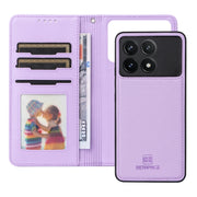 For Redmi K70 / K70 Pro BETOPNICE BN-005 2 in 1 Detachable Imitate Genuine Leather Phone Case(Light Purple)