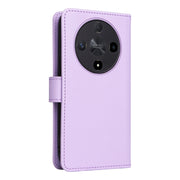 For Honor Magic6 Lite 5G BETOPNICE BN-005 2 in 1 Detachable Imitate Genuine Leather Phone Case(Light Purple)