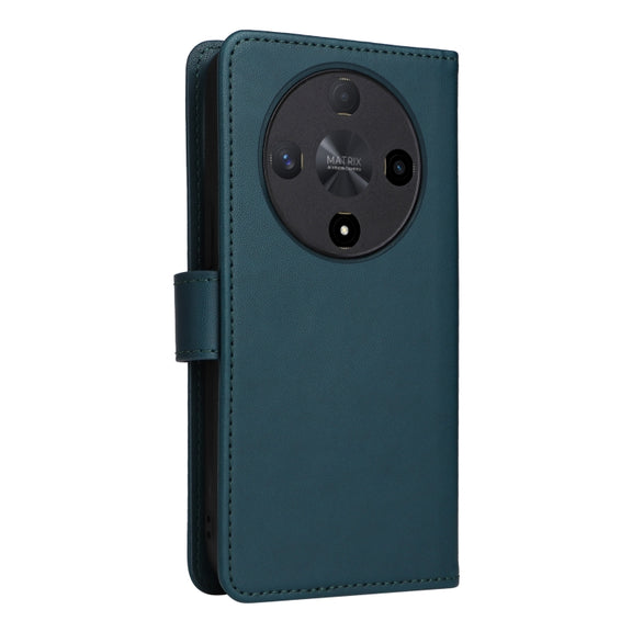 For Honor Magic6 Lite 5G BETOPNICE BN-005 2 in 1 Detachable Imitate Genuine Leather Phone Case(Blue)