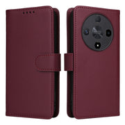 For Honor Magic6 Lite 5G BETOPNICE BN-005 2 in 1 Detachable Imitate Genuine Leather Phone Case(Wine Red)