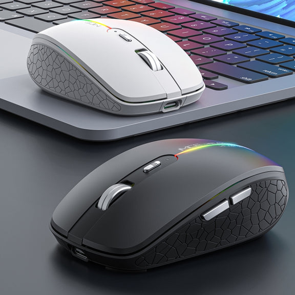 iMICE G904 Dual Mode 6-Key Silent Wireless Gaming Mouse(Black)