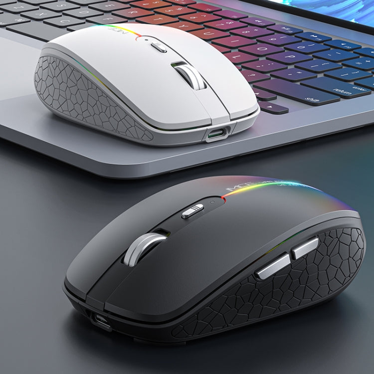 iMICE G904 Dual Mode 6-Key Silent Wireless Gaming Mouse(Black)